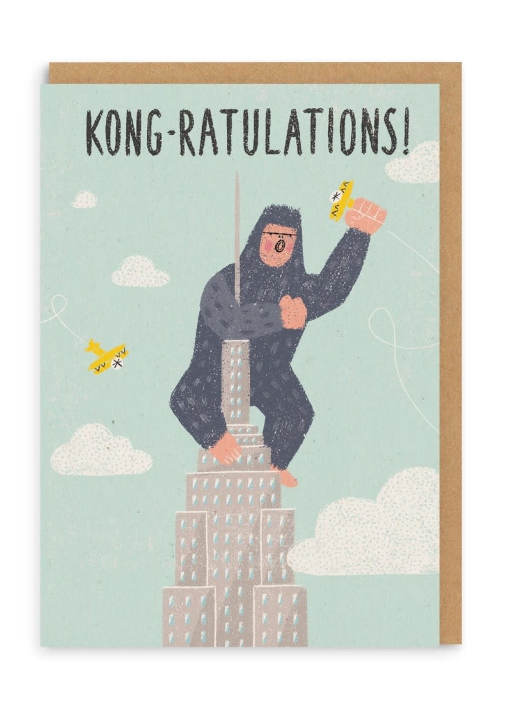 Ohh Deer Kong-ratulations Greetings Card