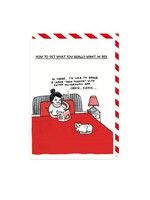 Ohh Deer What You Want In Bed Greeting Card