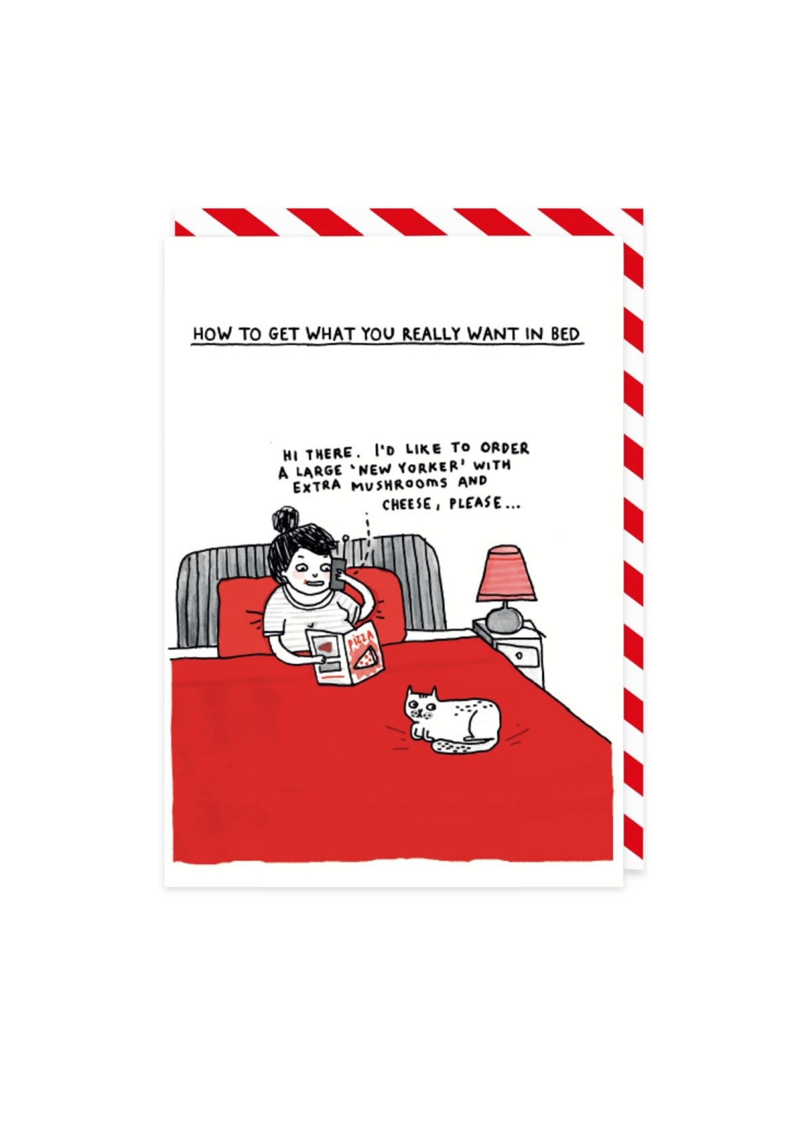 Ohh Deer What You Want In Bed Greeting Card