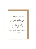Ohh Deer Congrats, You Disgust Me Greeting Card