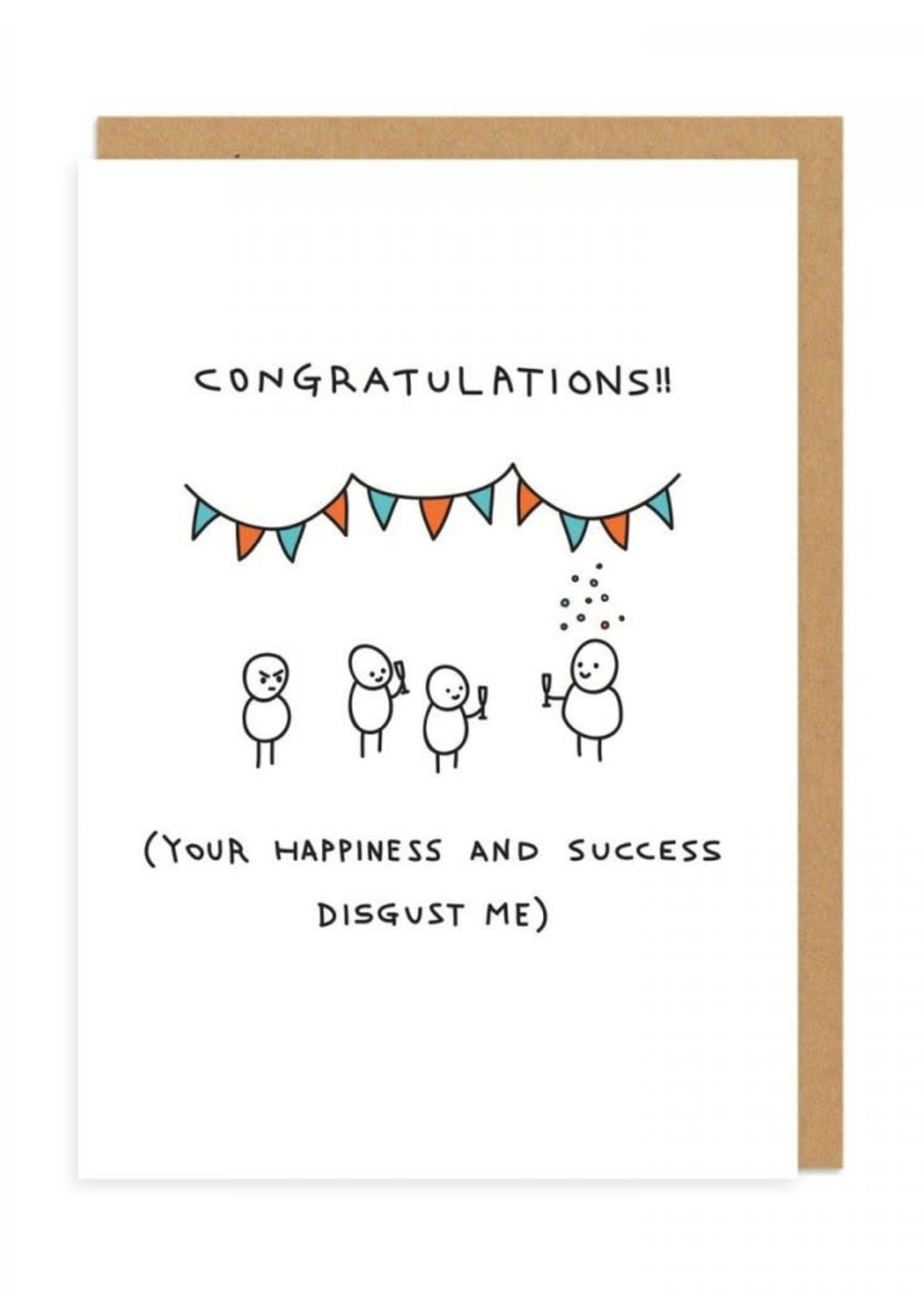 Ohh Deer Congrats, You Disgust Me Greeting Card