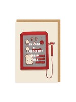 Ohh Deer In case of Emergency Breakfast Card