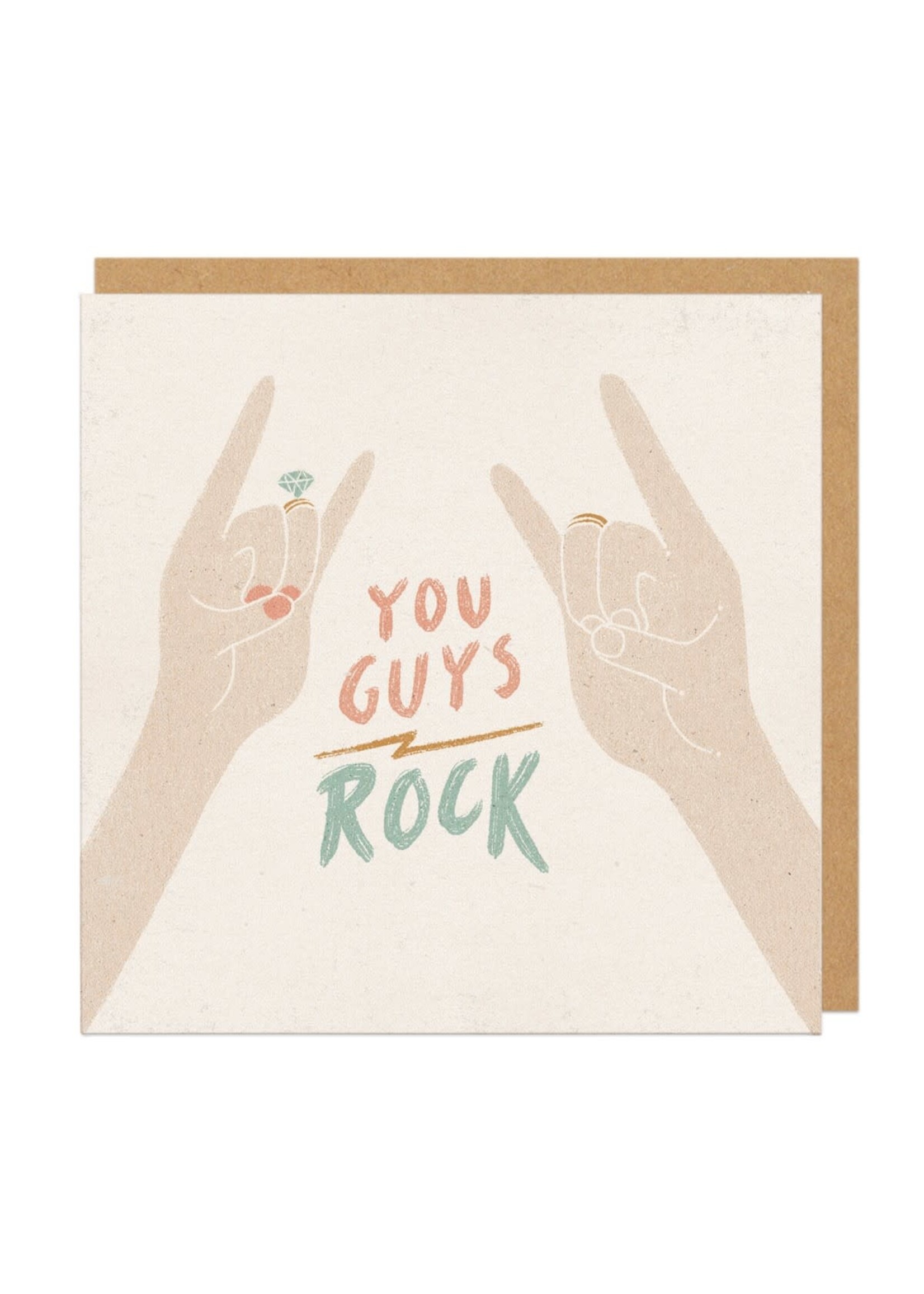 Ohh Deer You Guys Rock  Card