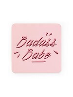 Ohh Deer Badass Babe Coaster