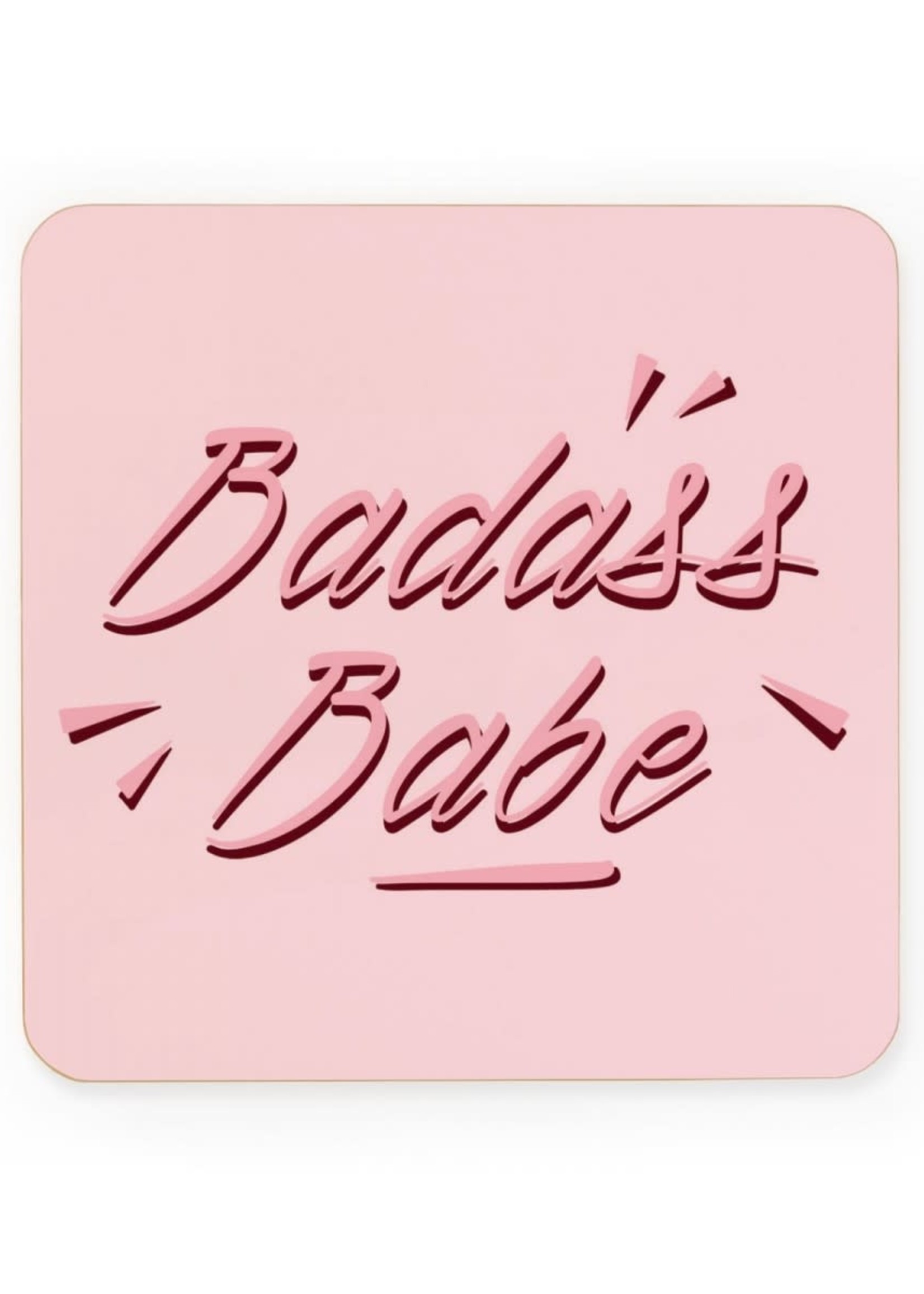 Ohh Deer Badass Babe Coaster