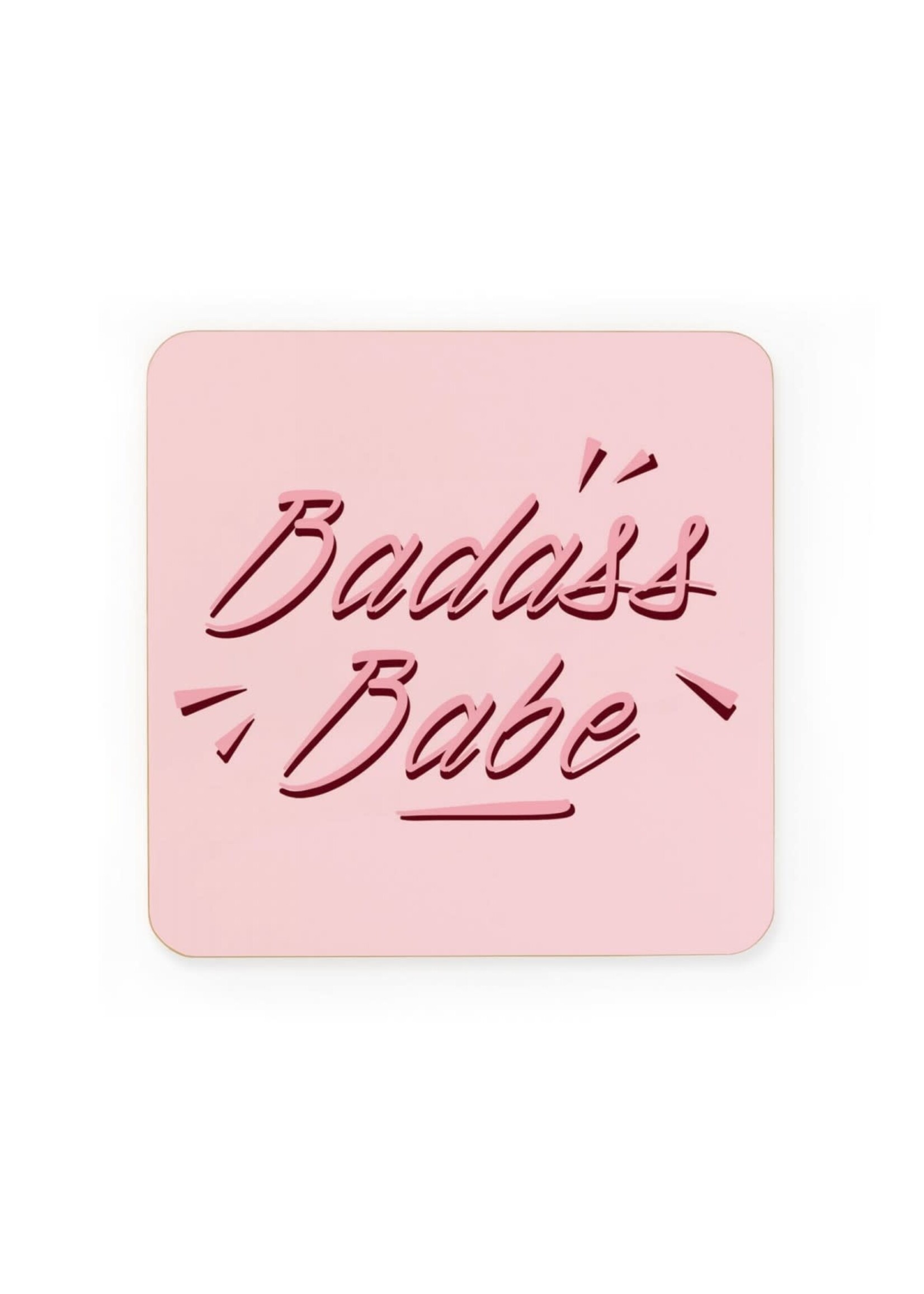 Ohh Deer Badass Babe Coaster