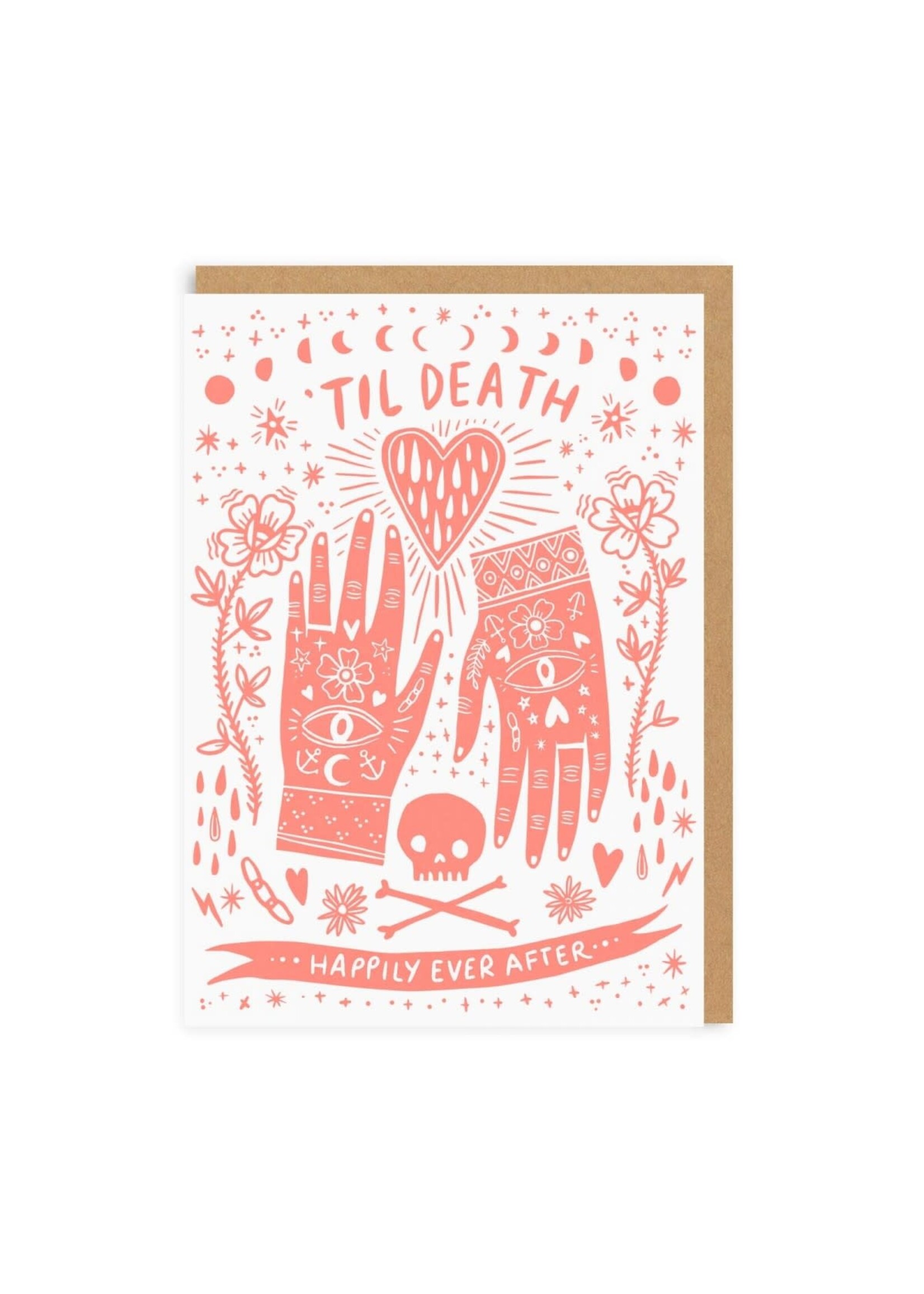 Ohh Deer Til Death Happily Ever After Greetings Card