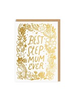 Ohh Deer Best Step Mum Ever Greetings Card