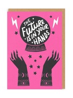 Ohh Deer The Future Is In Your Hands Greetings Card