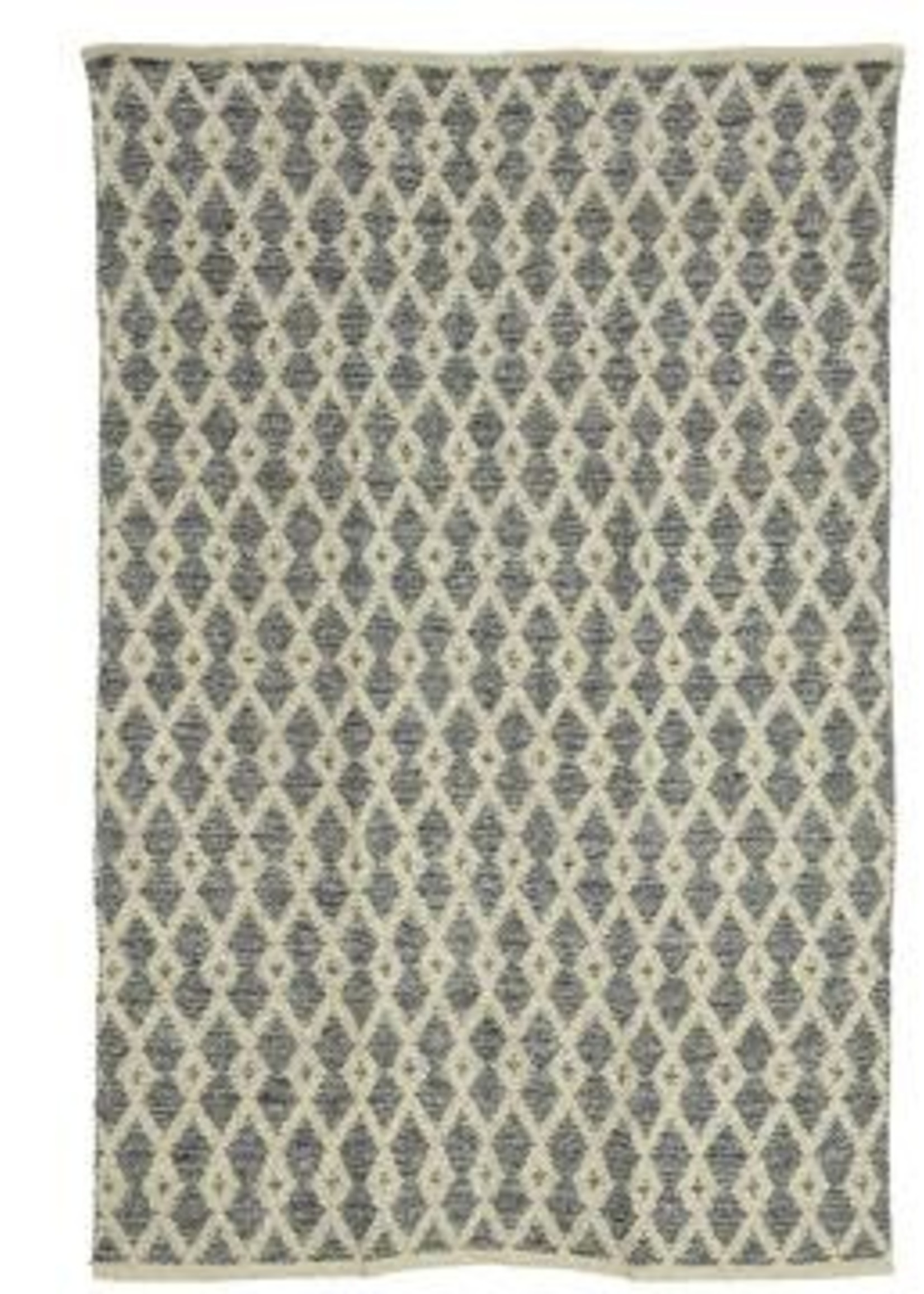 KaemingkS9 Kaemingk Cotton Rug Blue 180 x 120cm