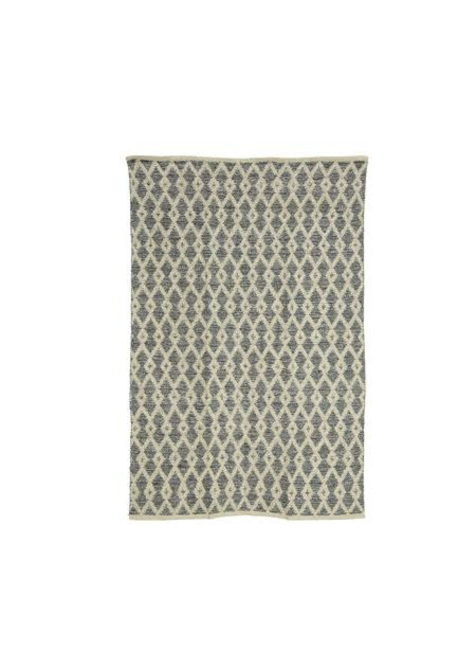 KaemingkS9 Kaemingk Cotton Rug Blue 180 x 120cm