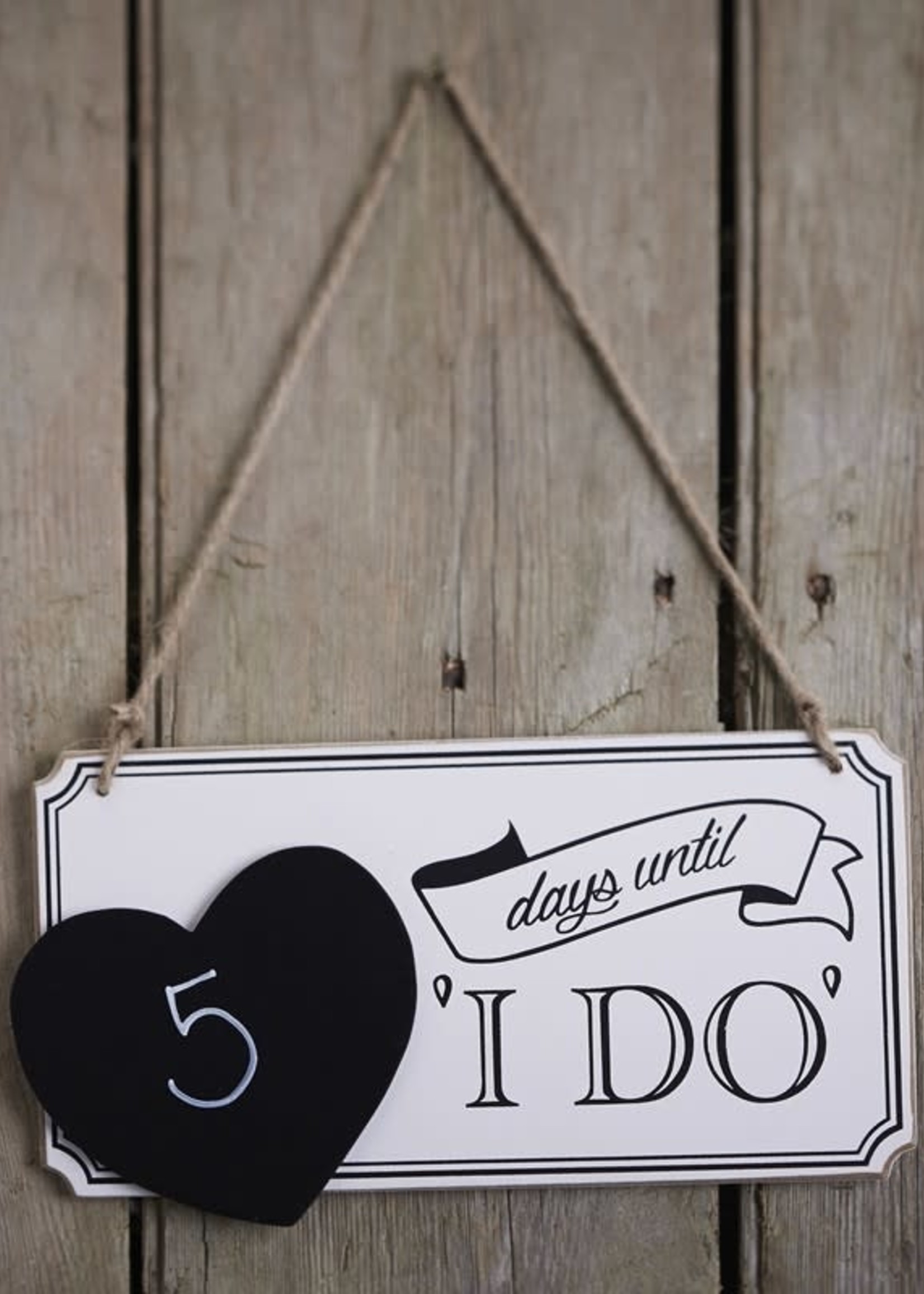 Days until 'i do'