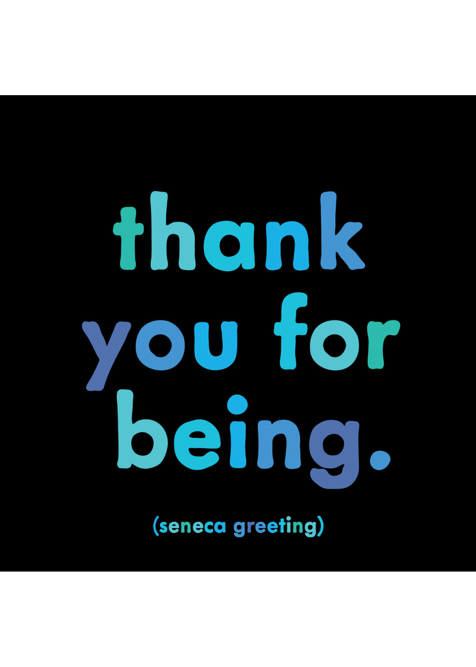 Quoteable Quotable Stickers - Thank you for being