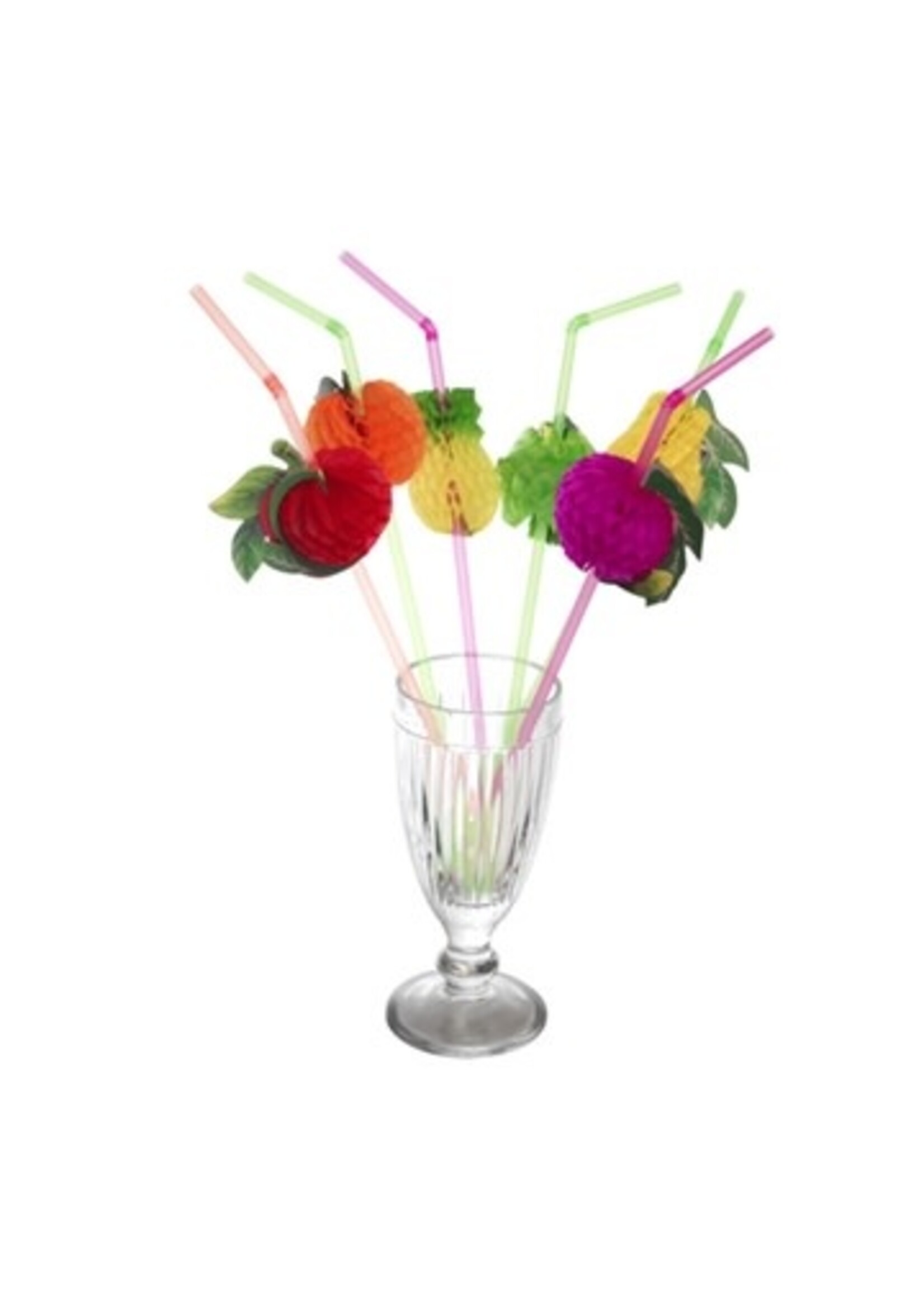 Rex Fruit honeycomb large straws