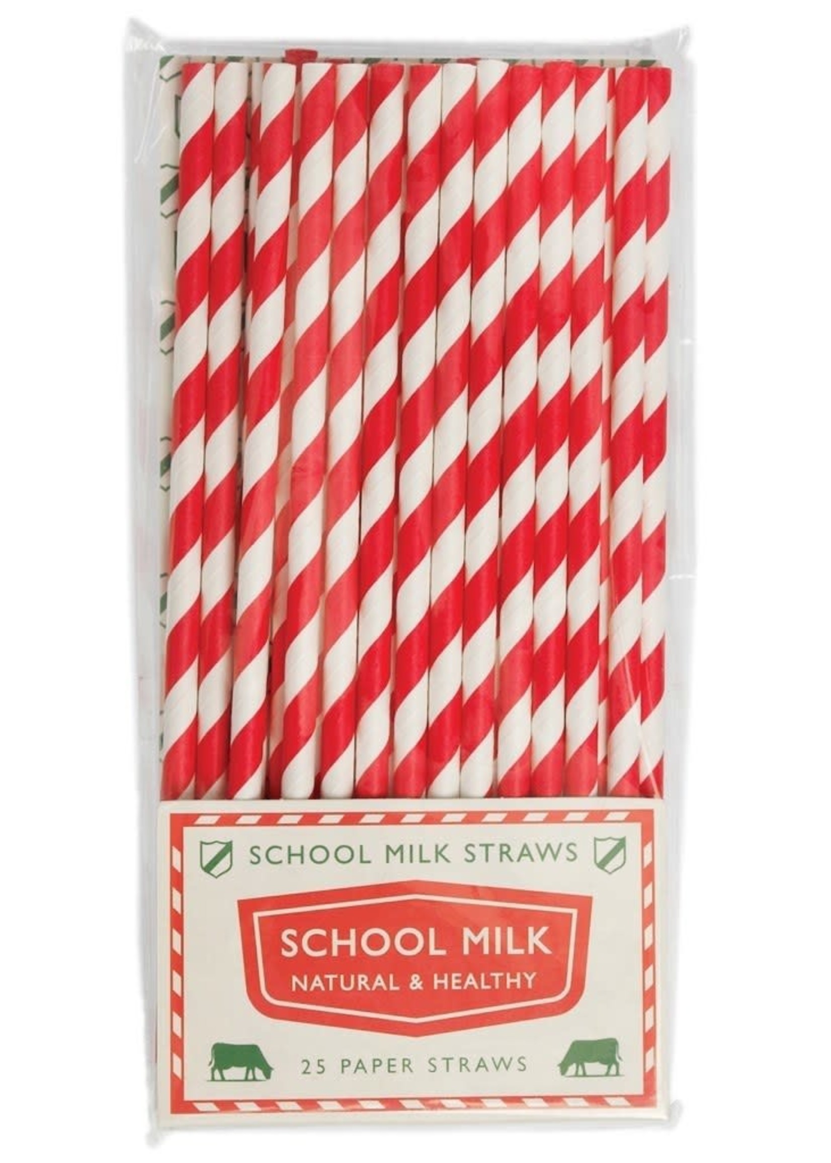 Rex Red and White Straws