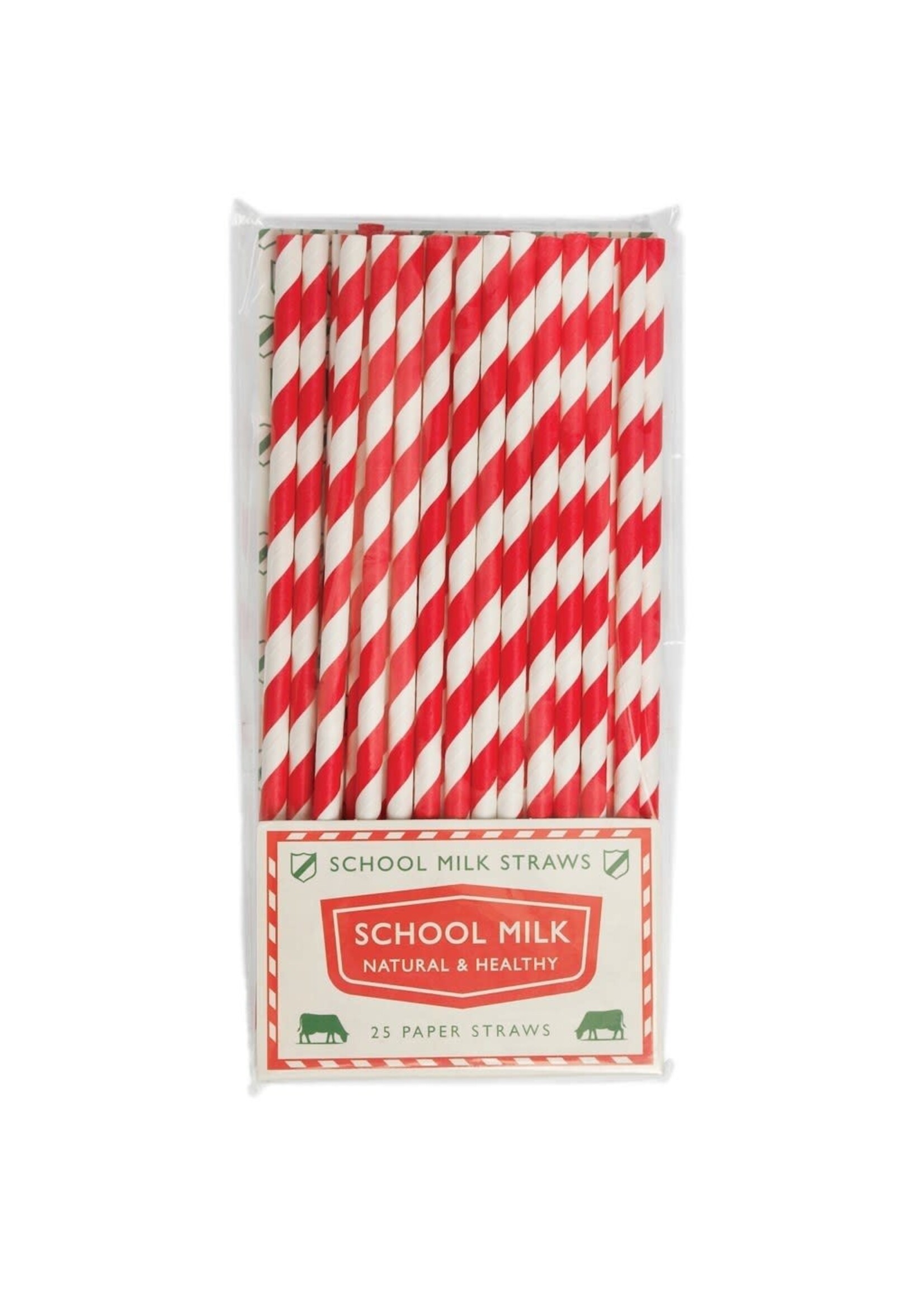 Rex Red and White Straws
