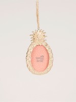 Sass & Belle Gold Pineapple Hanging Frame