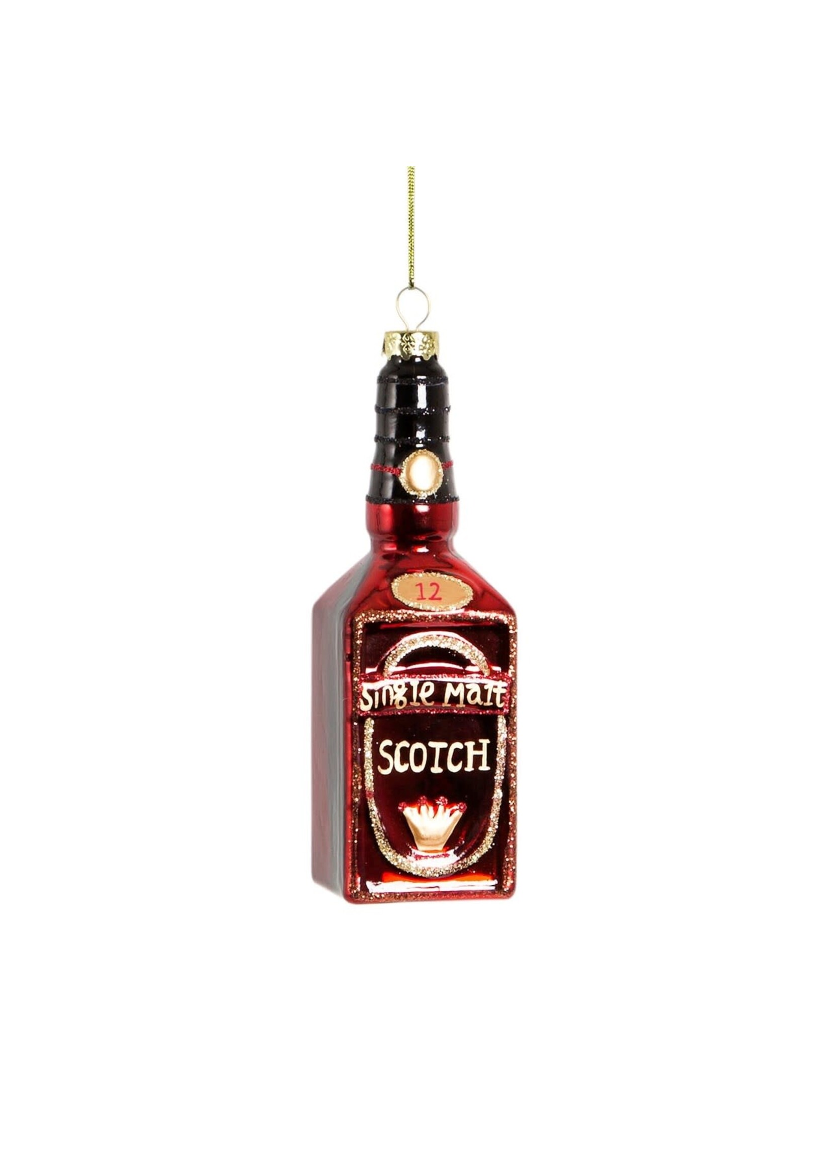 Sass & Belle Scotch Bottle Bauble