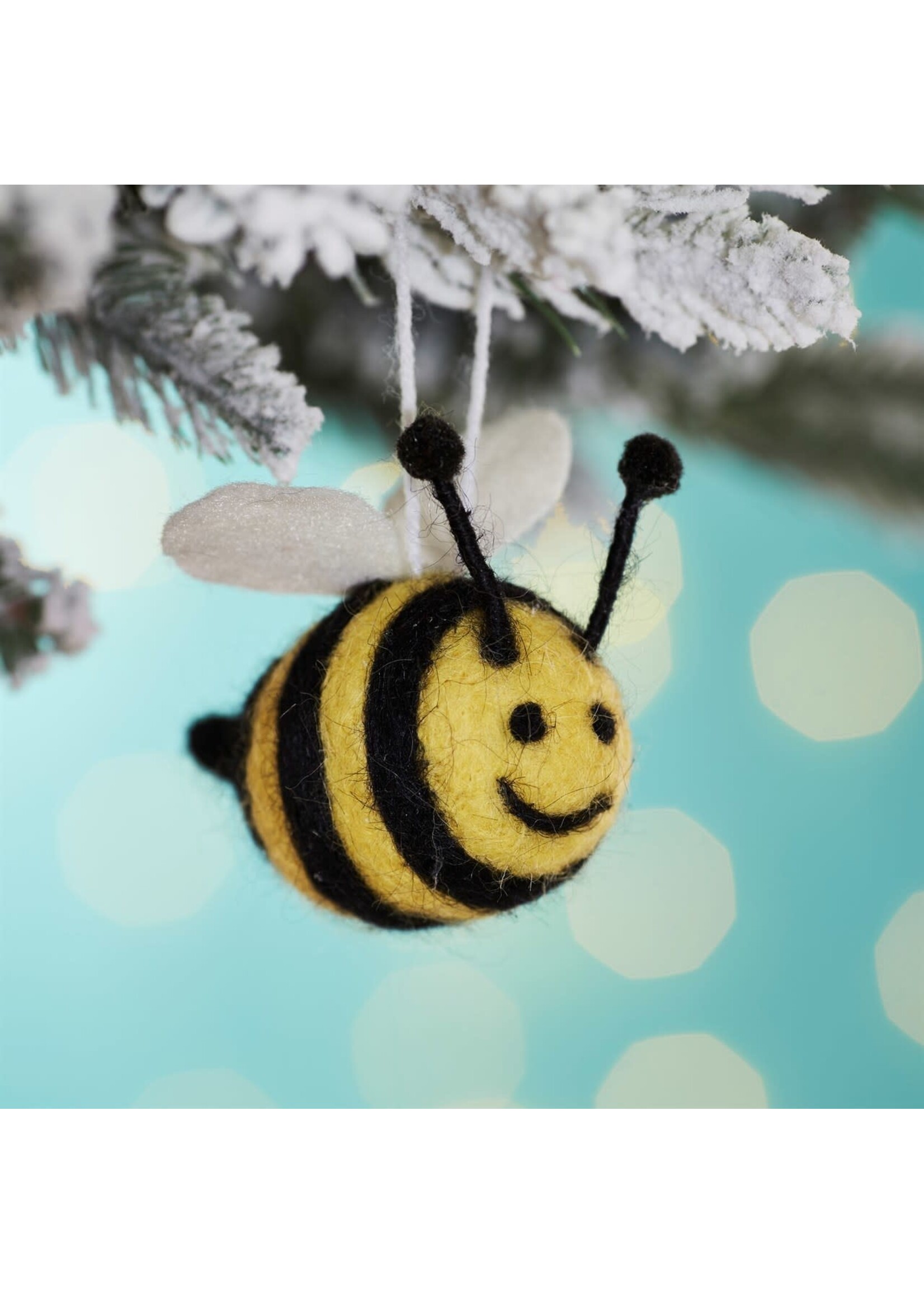 Sass & Belle Felt Bee Bauble
