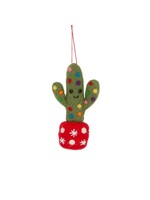 Sass & Belle Felt Cactus Bauble