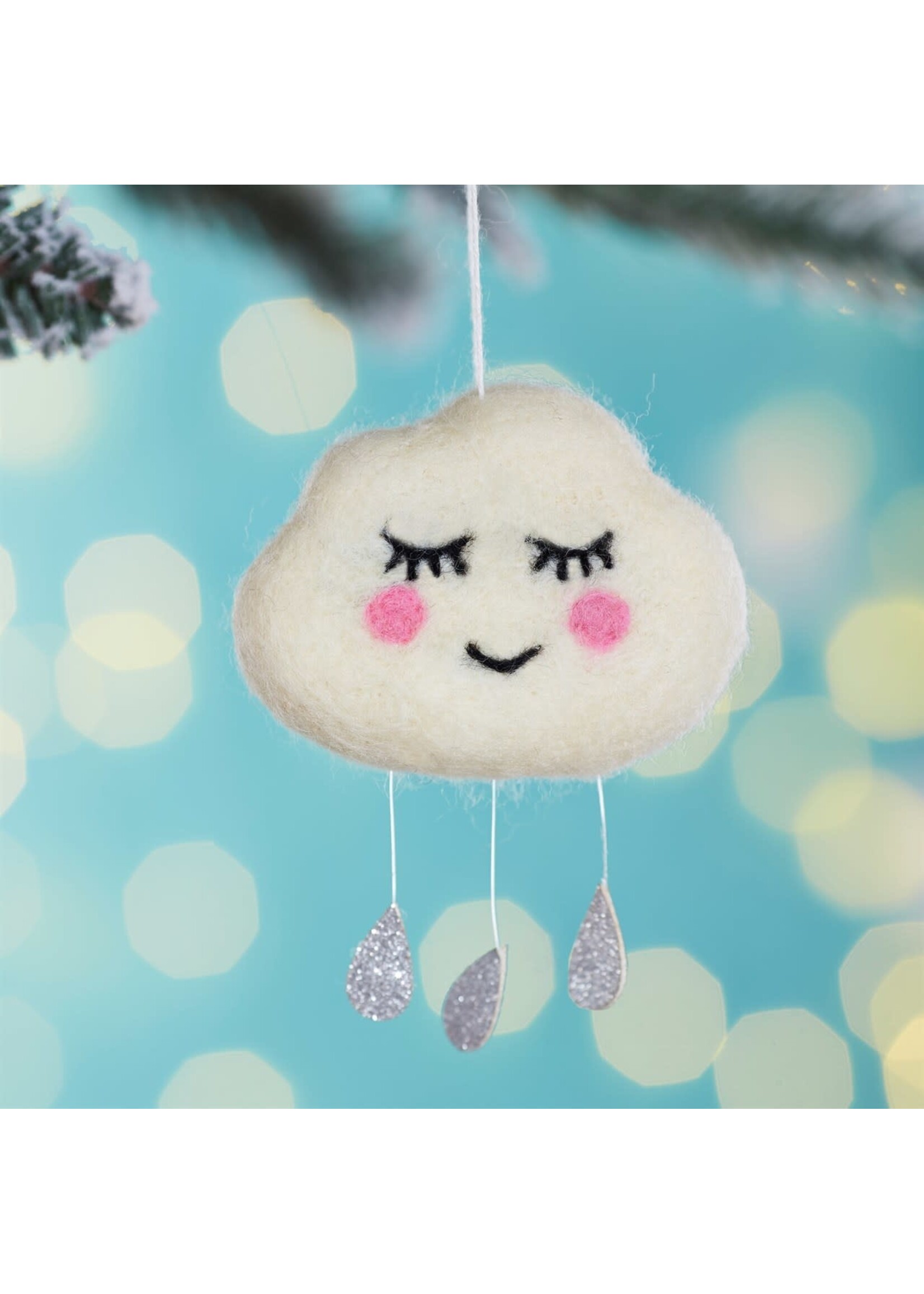 Sass & Belle Felt Cloud Bauble