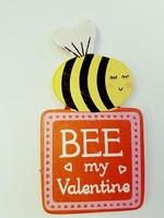 Sass & Belle Bee my valentine fridge magnet