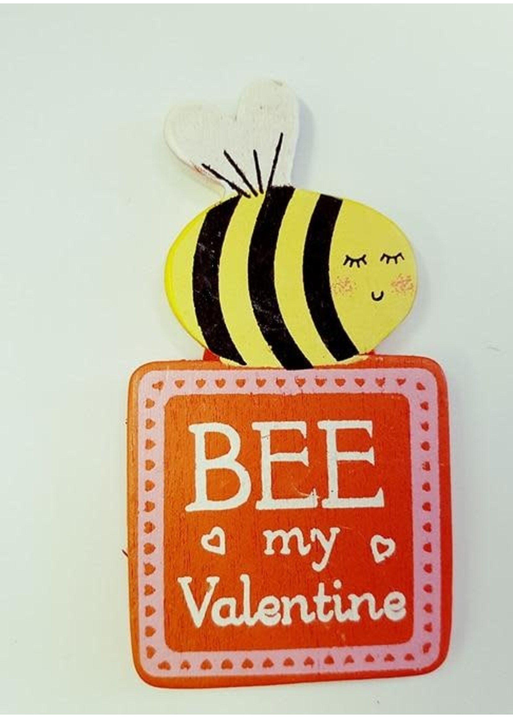 Sass & Belle Bee my valentine fridge magnet
