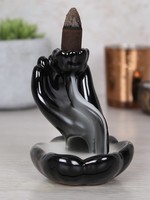 Namaste Backflow Burner - Lotus Hand