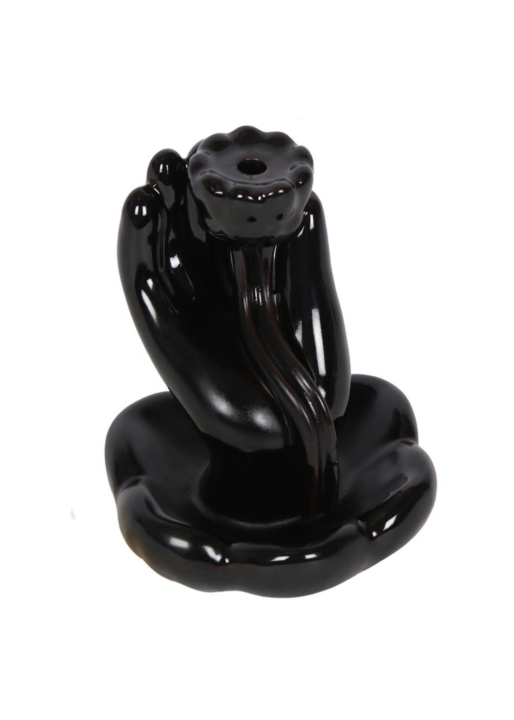 Namaste Backflow Burner - Lotus Hand