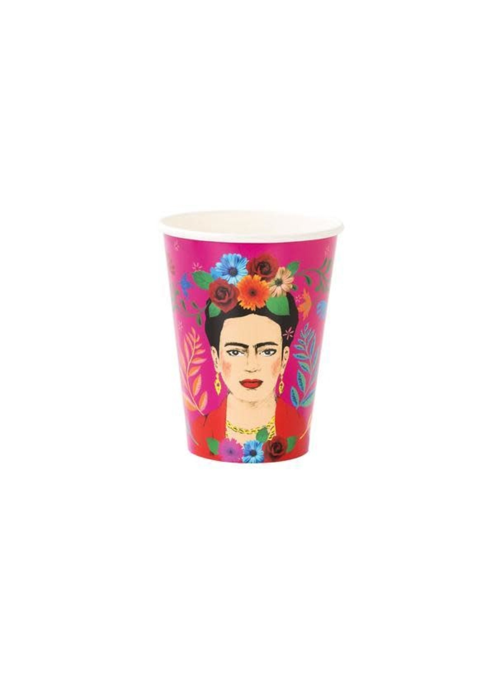 Frida Kahlo Paper Cups