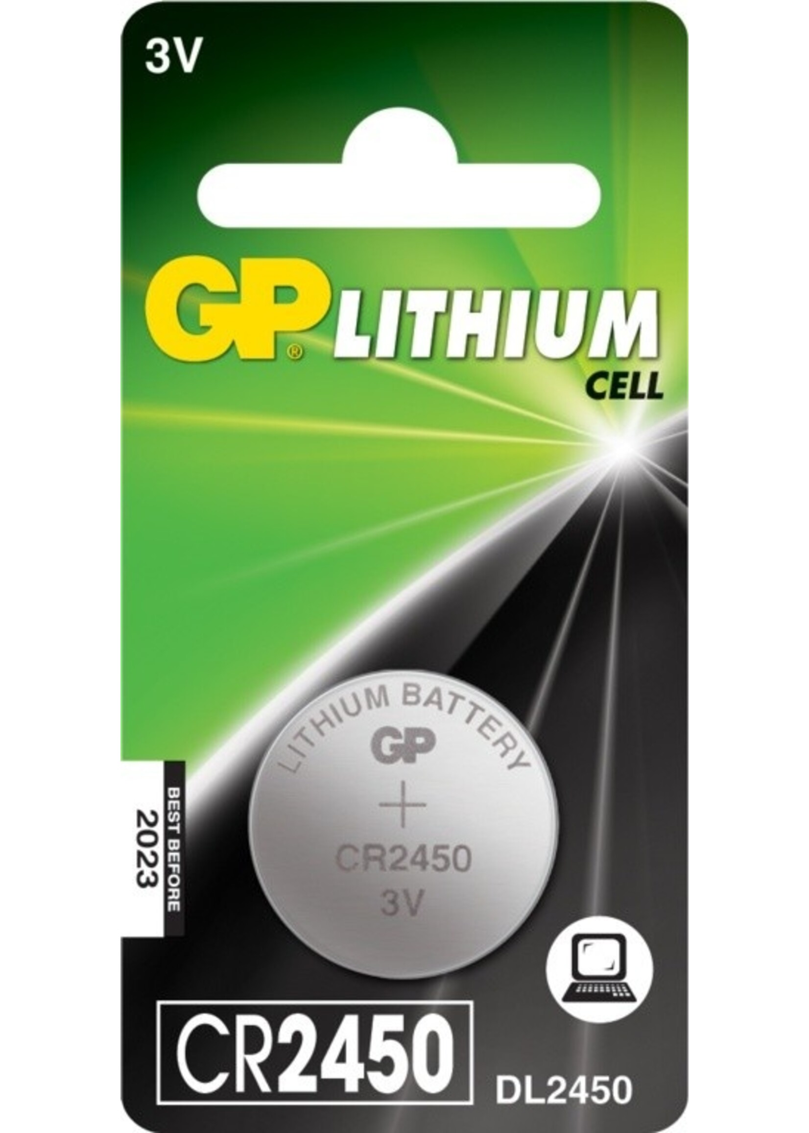 GP GP Lithium Cell Battery CR2450
