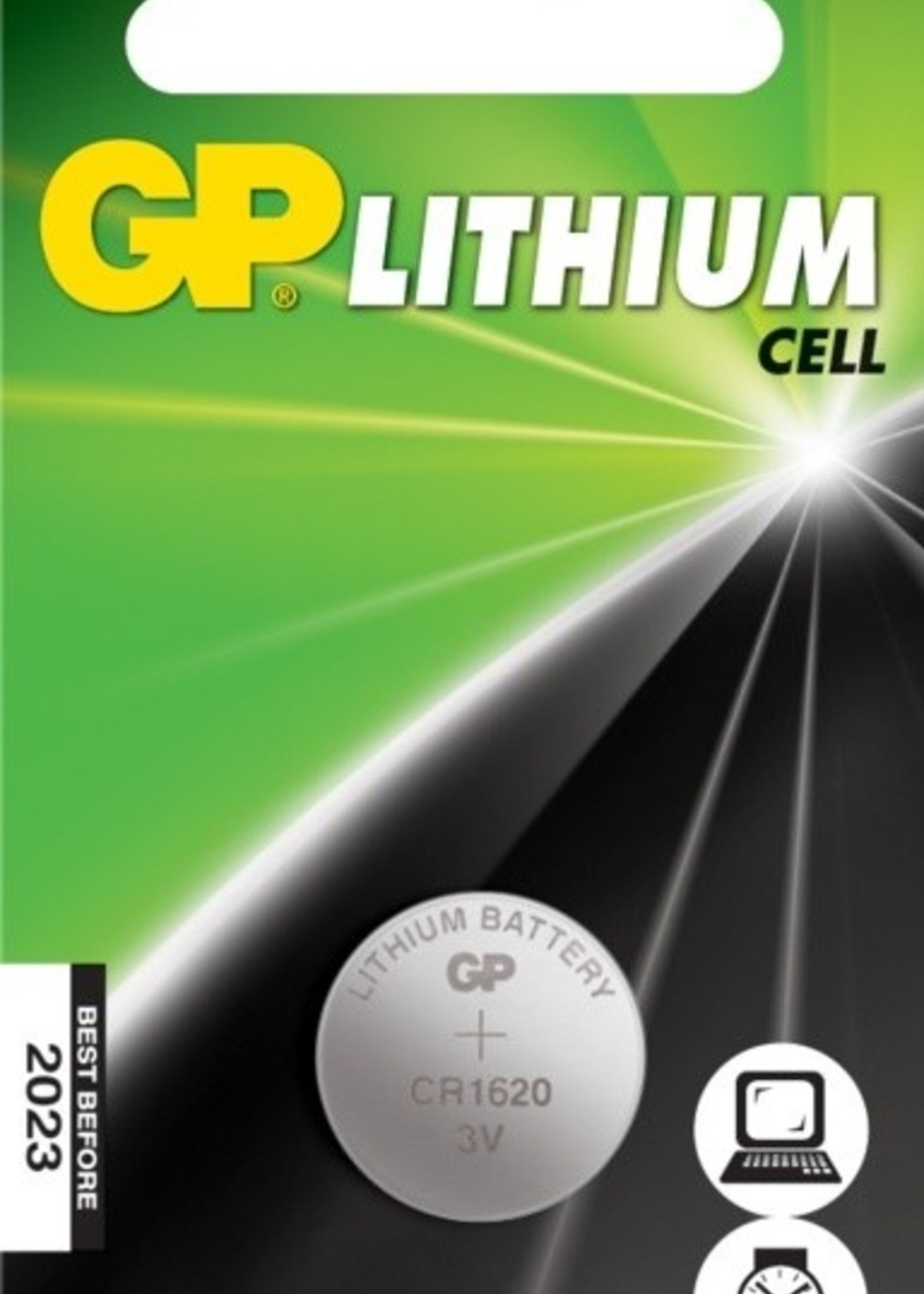 GP GP Lithium Button Cell Battery CR1620