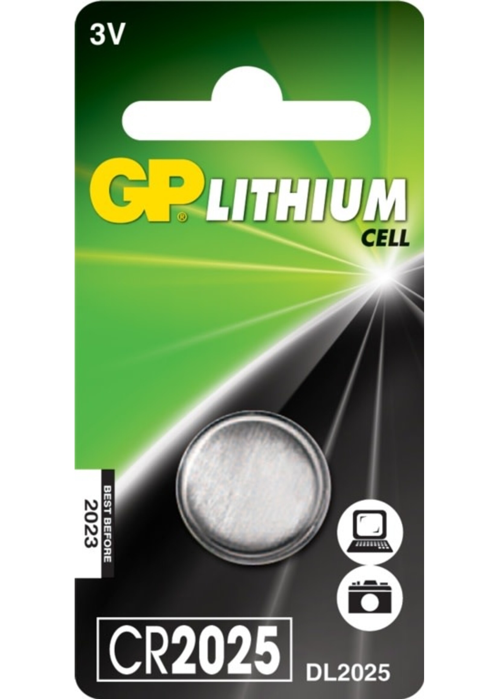 GP GP Lithium Cell Battery CR2025