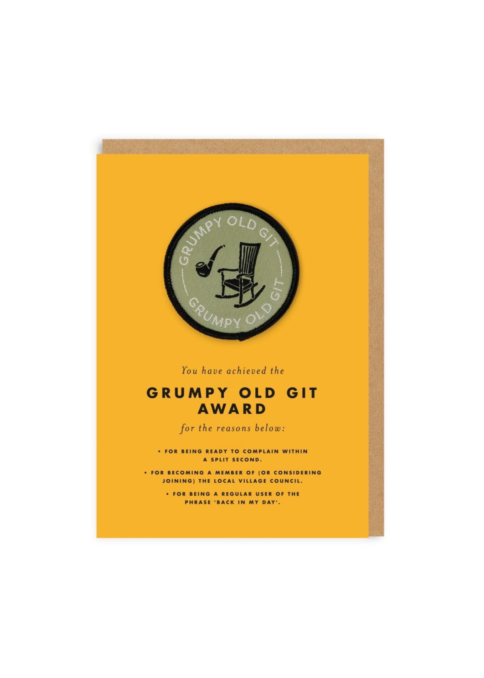 Ohh Deer Grumpy Old Git card