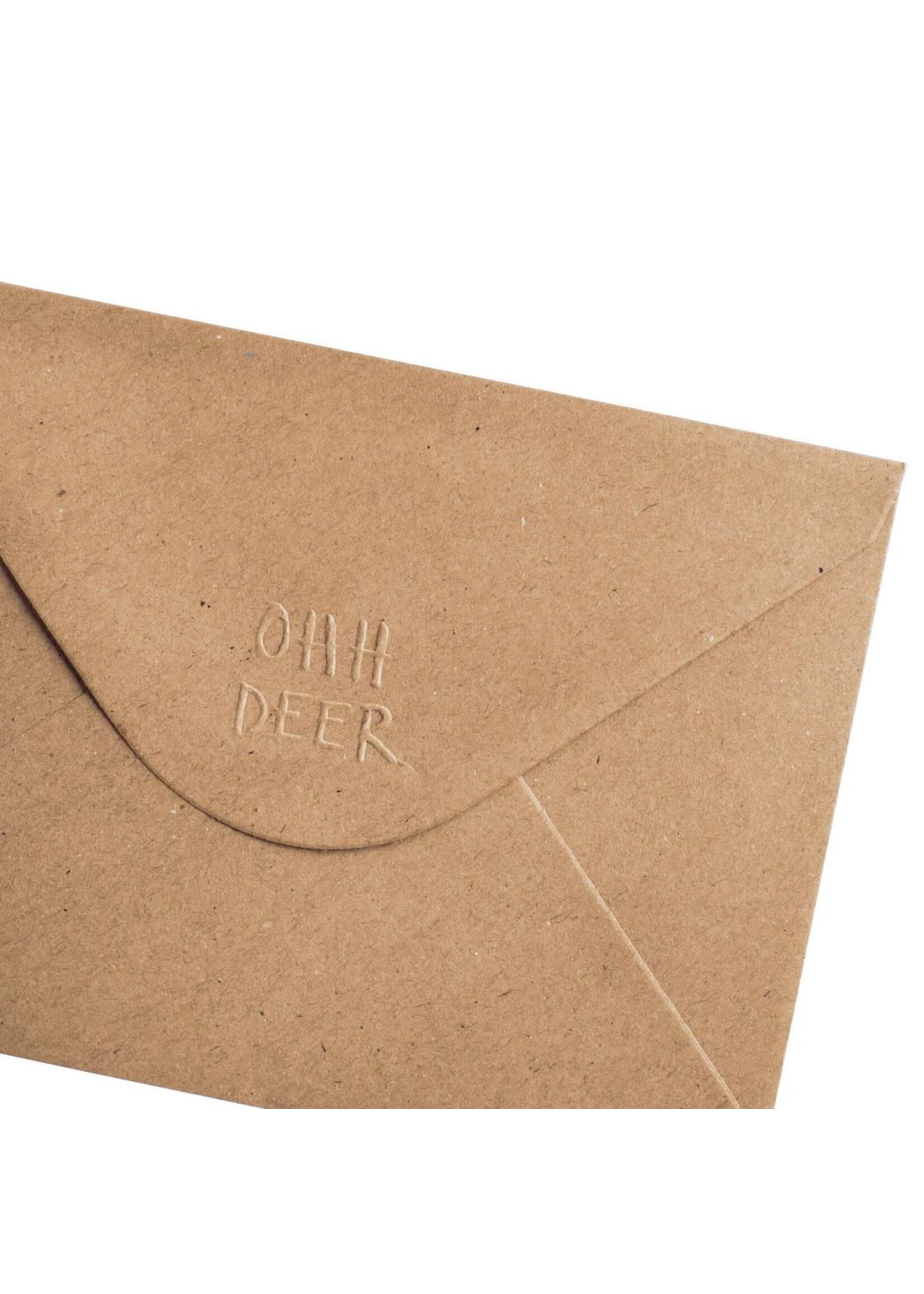 Ohh Deer Pin Badge Card