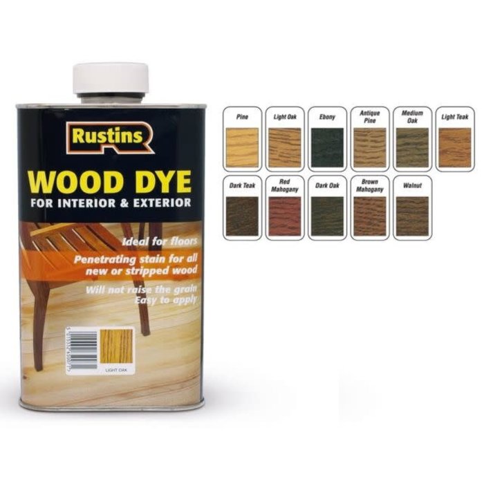 Rustins Wood Dye 250ml Clock S Home And Garden