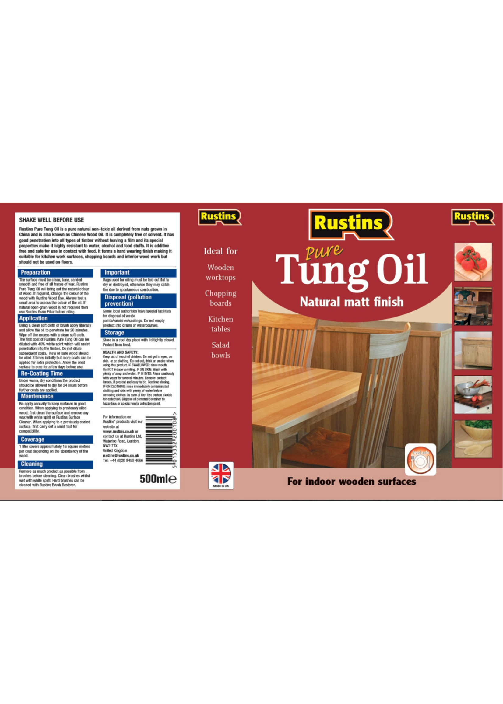 Rustins Tung Oil