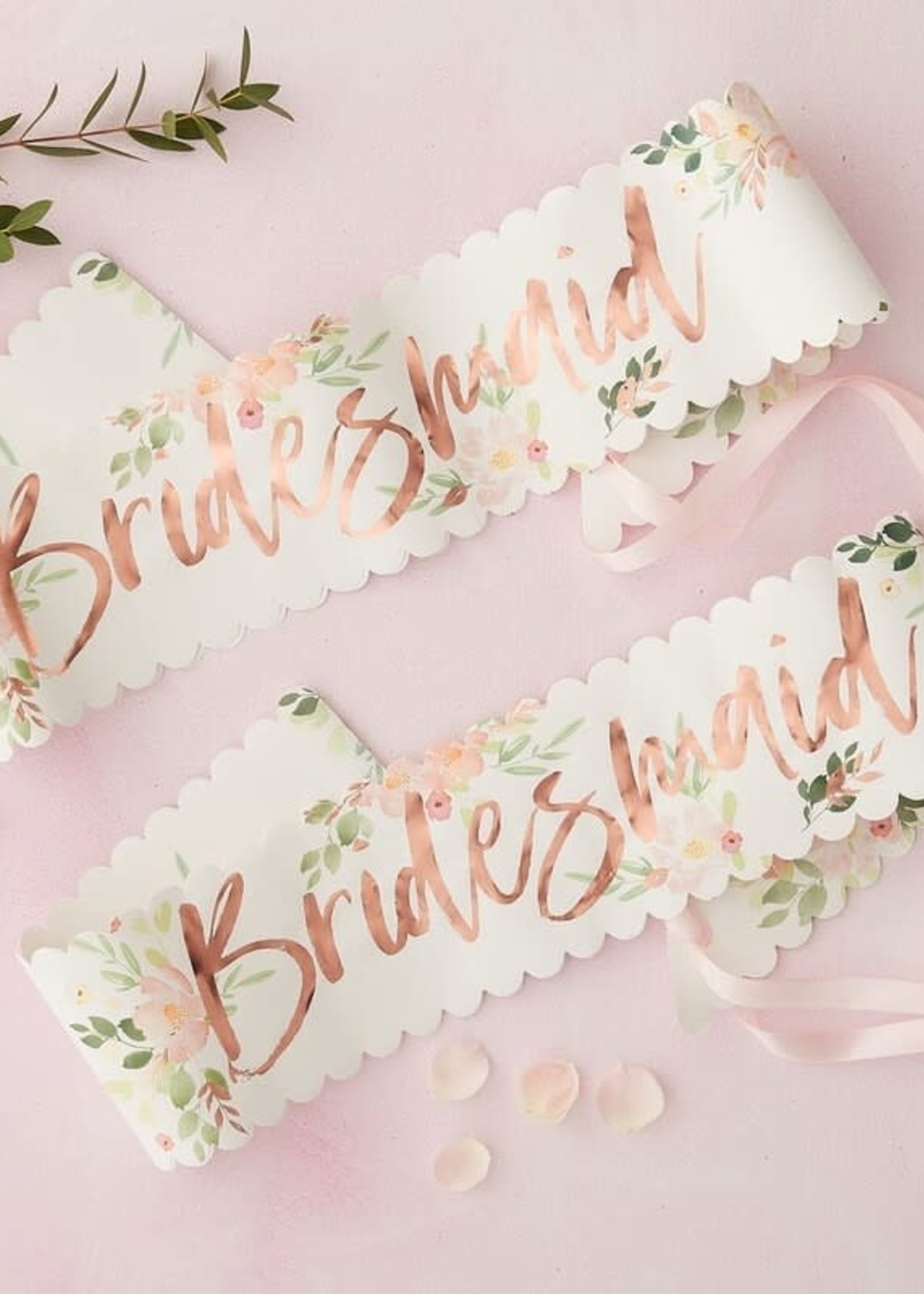 Ginger Ray Bridesmaid Hen Party Sashes