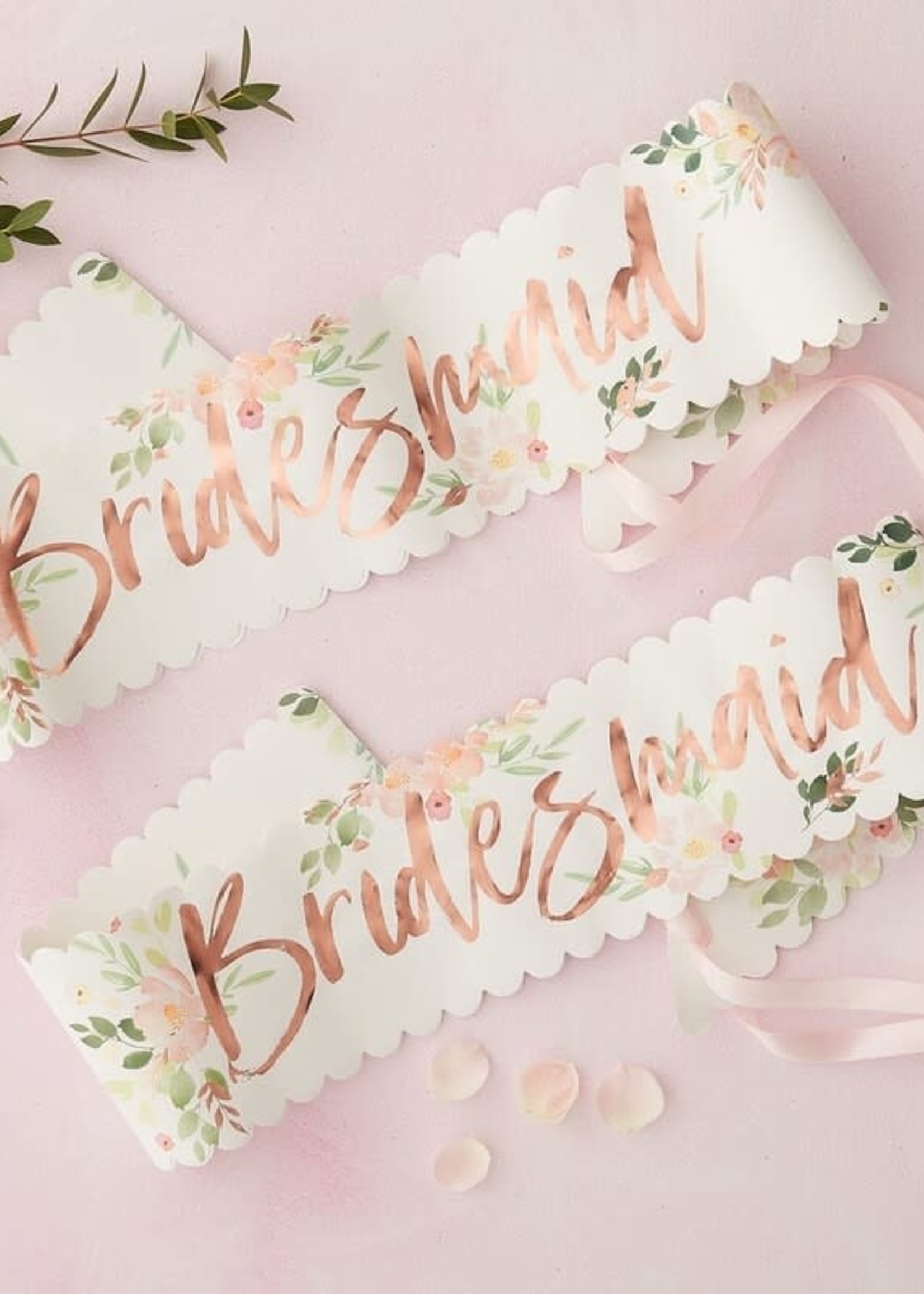 Ginger Ray Bridesmaid Hen Party Sashes