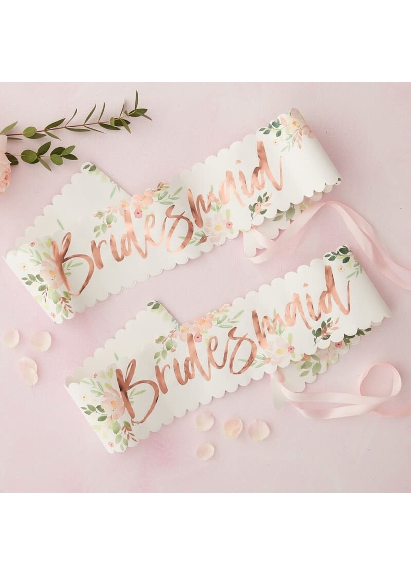 Ginger Ray Bridesmaid Hen Party Sashes