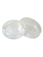 Castor Cups - Deep Plastic 60mm Clear PK4