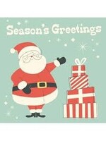 Rex Season's greetings santa card