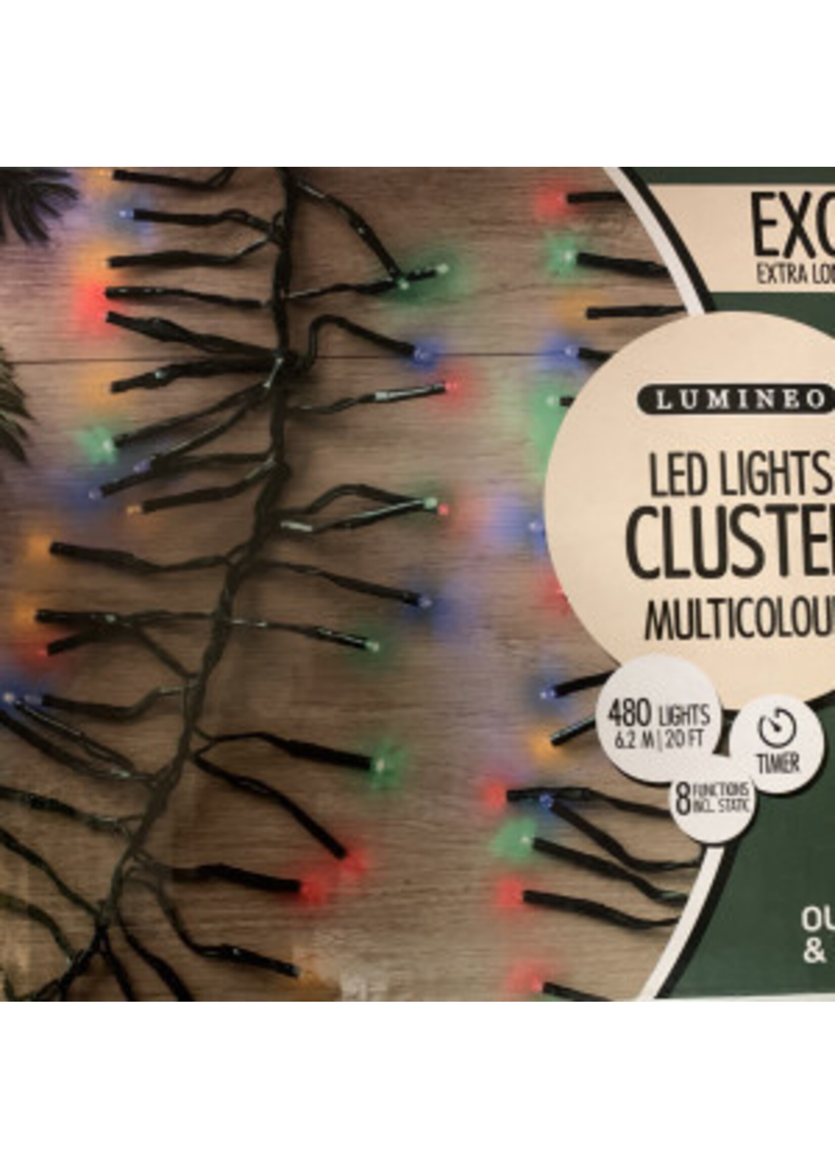 Lumineo Cluster Lights - Compact Twinkle LED indoor/outdoor - multi-function