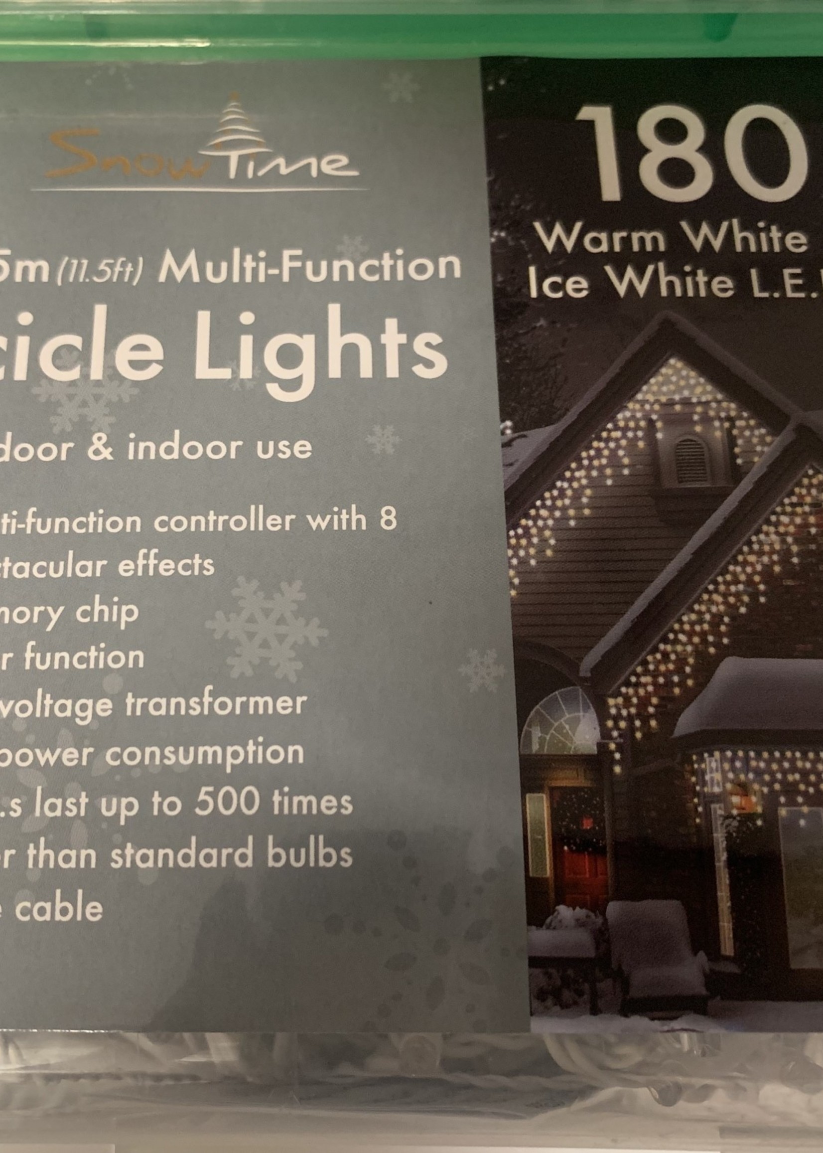 Snowtime Icicle lights multi function - indoor/outdoor