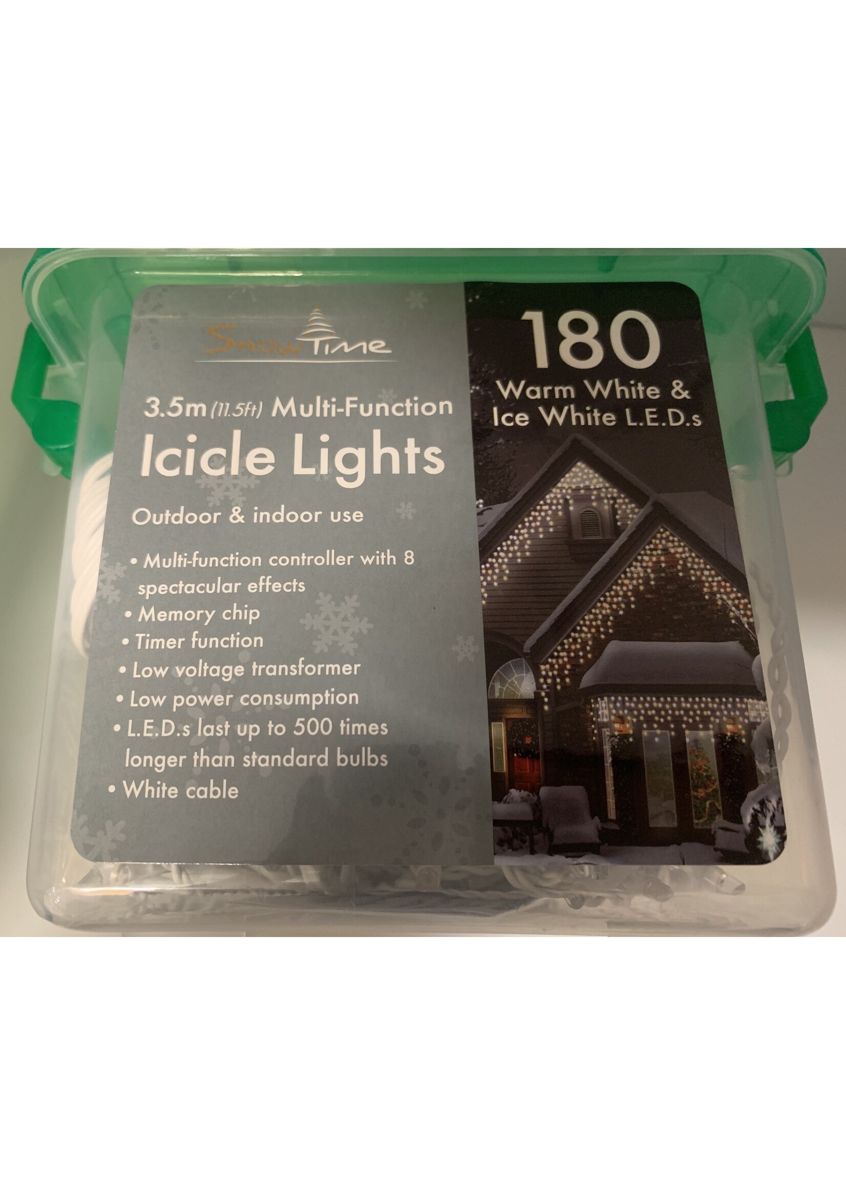 Snowtime Icicle lights multi function - indoor/outdoor
