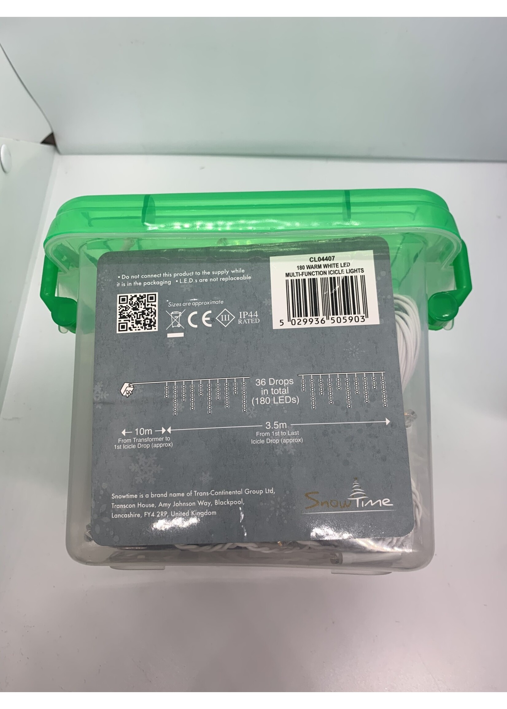 Snowtime Icicle lights multi function - indoor/outdoor