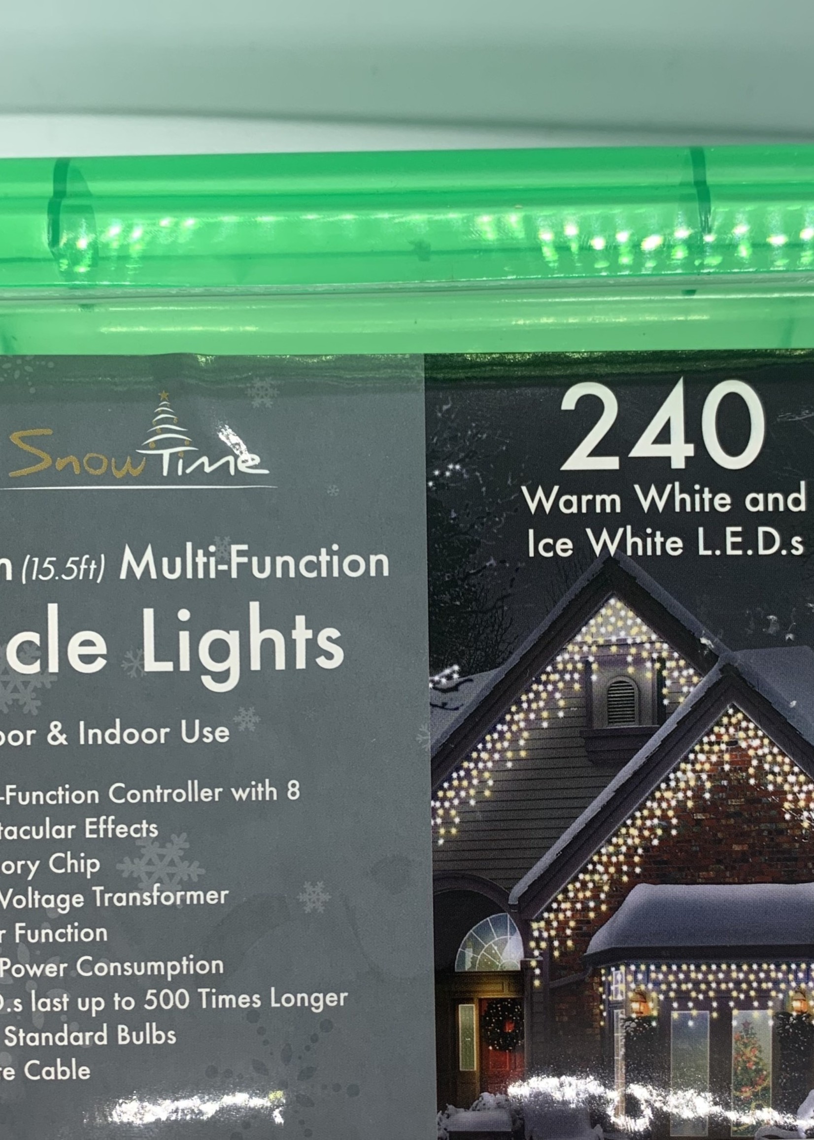 Snowtime Icicle lights multi function - indoor/outdoor