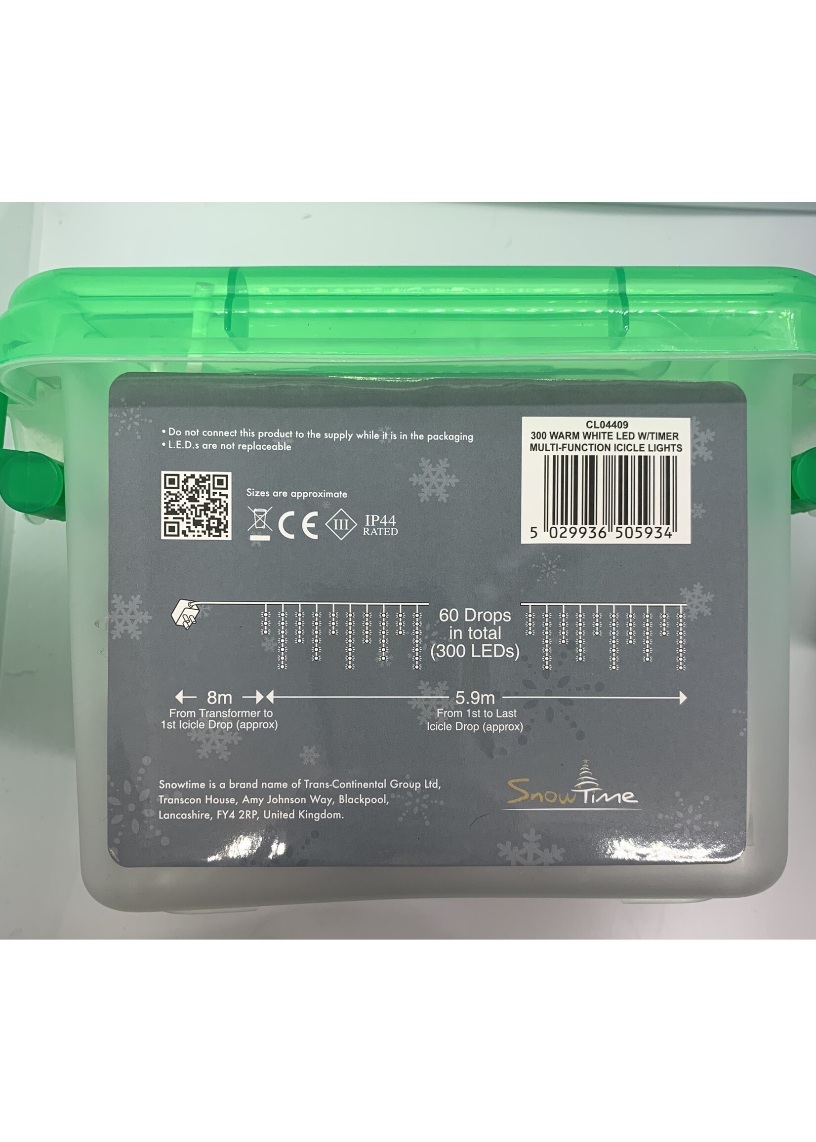 Snowtime Icicle lights multi function - indoor/outdoor