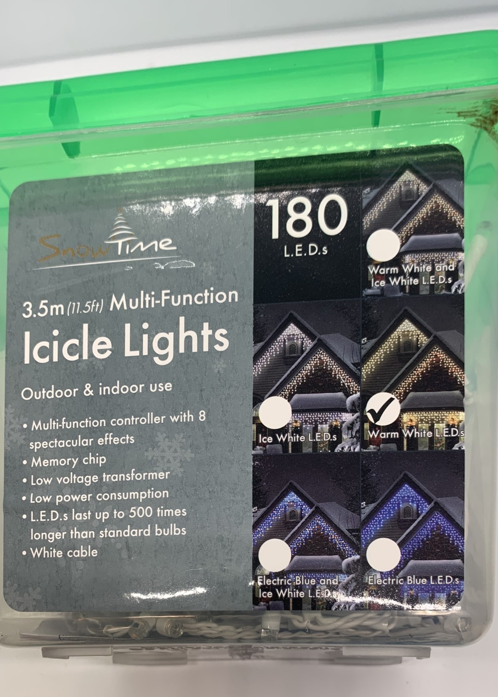 Snowtime Icicle lights multi function - indoor/outdoor