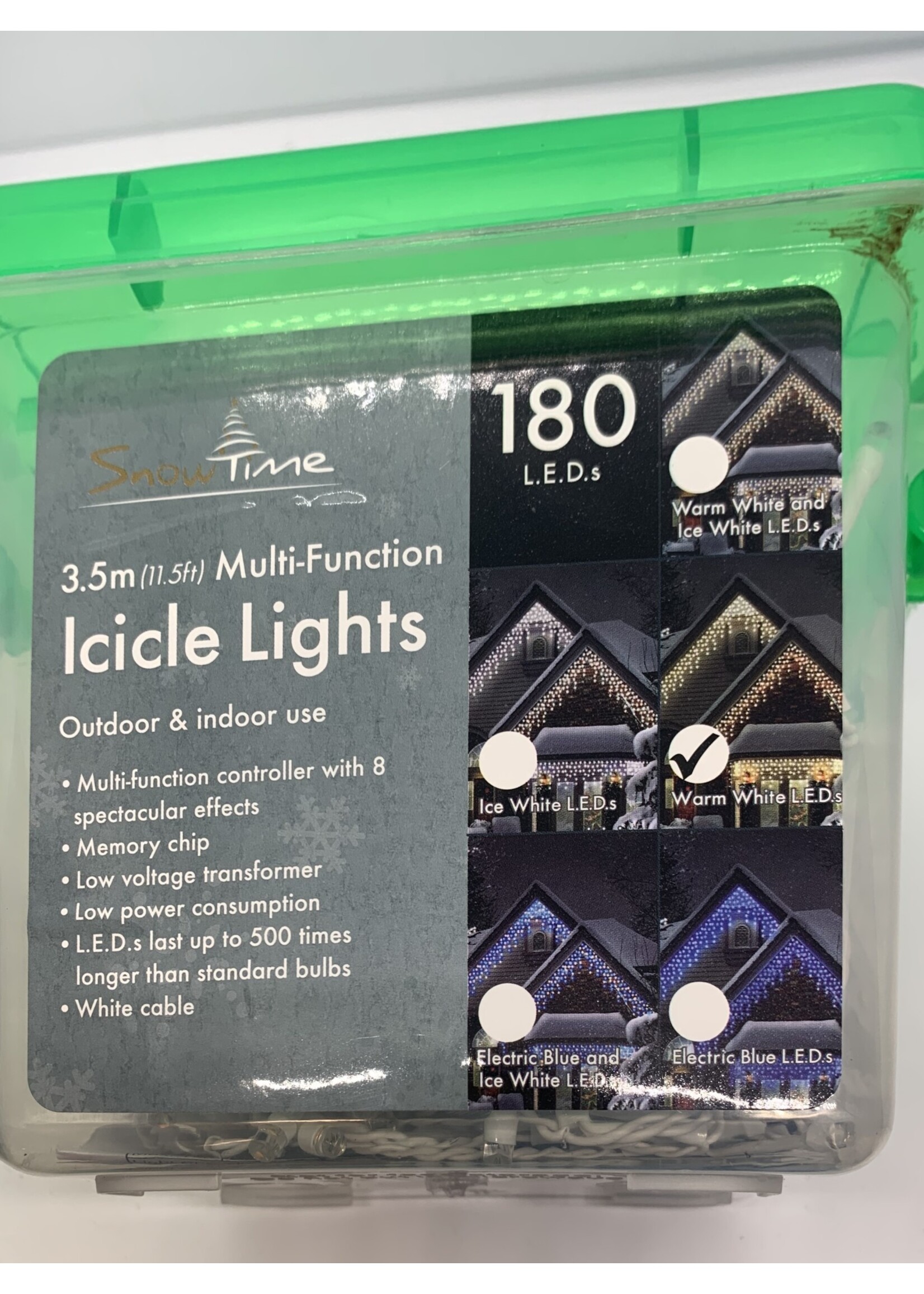 Snowtime Icicle lights multi function - indoor/outdoor
